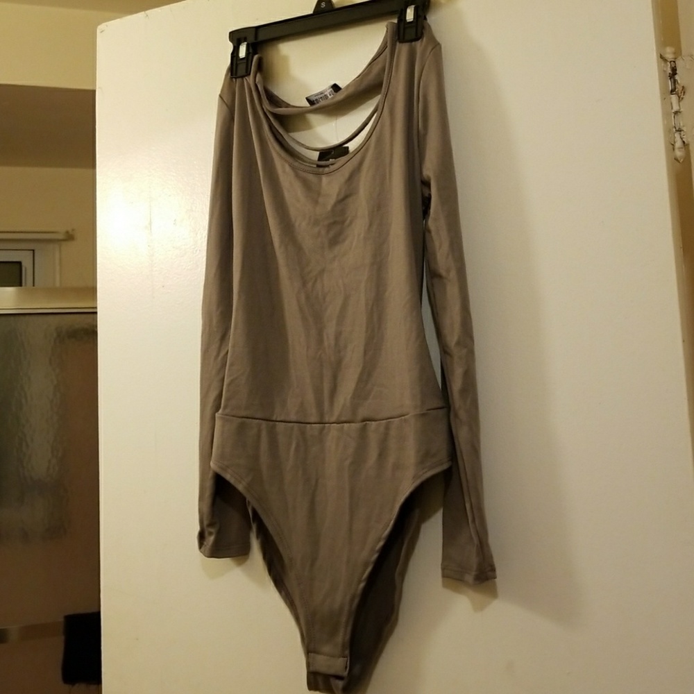 Nights we dont remember body suit in mocha